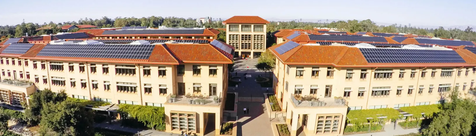 Aerial View of the Stanford Graduate School of Business