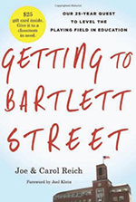 book cover for Getting to Bartlett Street