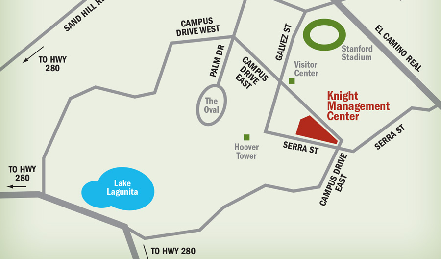 map of Knight Management Center