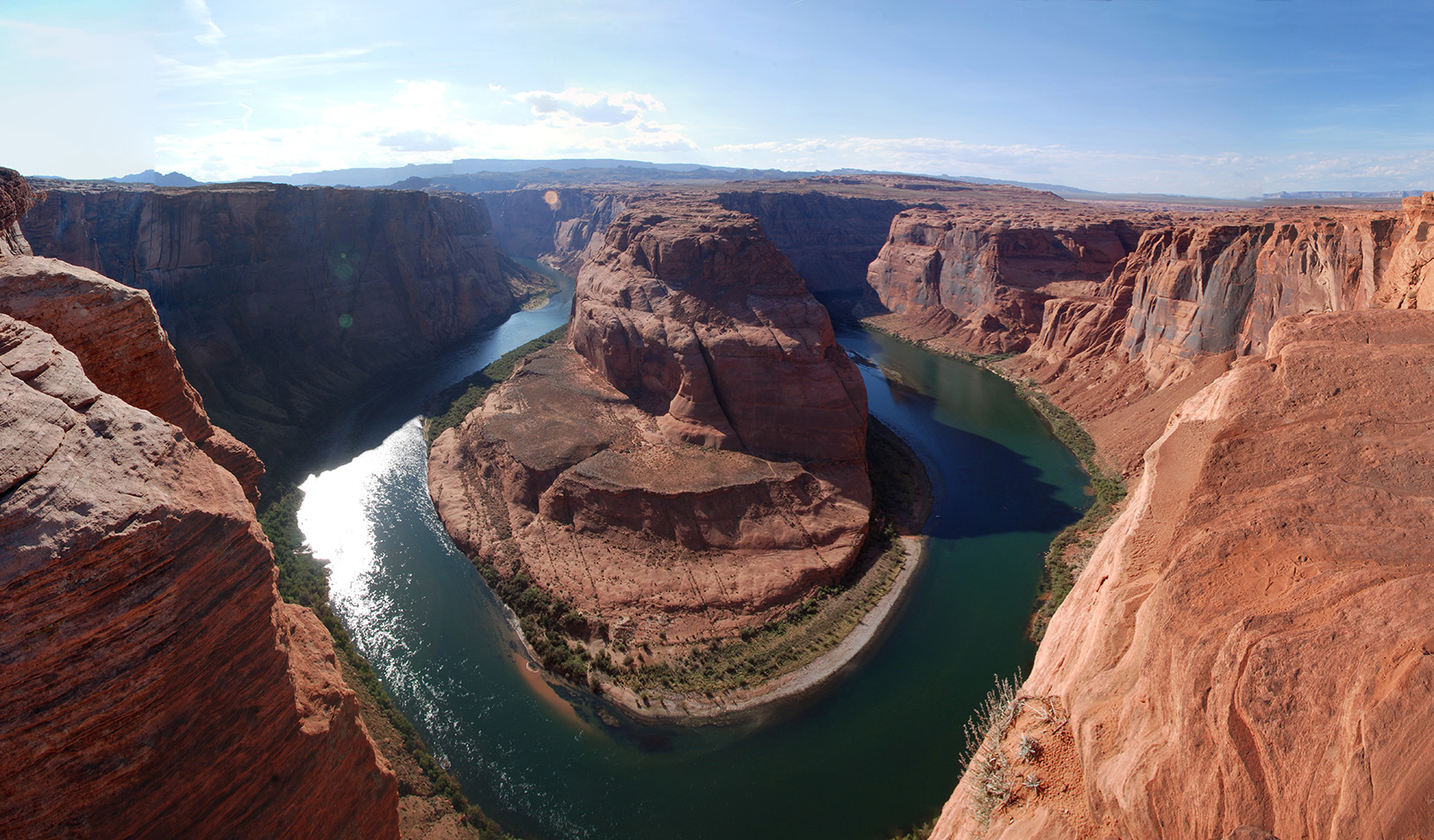 A view of the Colorado River at Horseshoe Bend