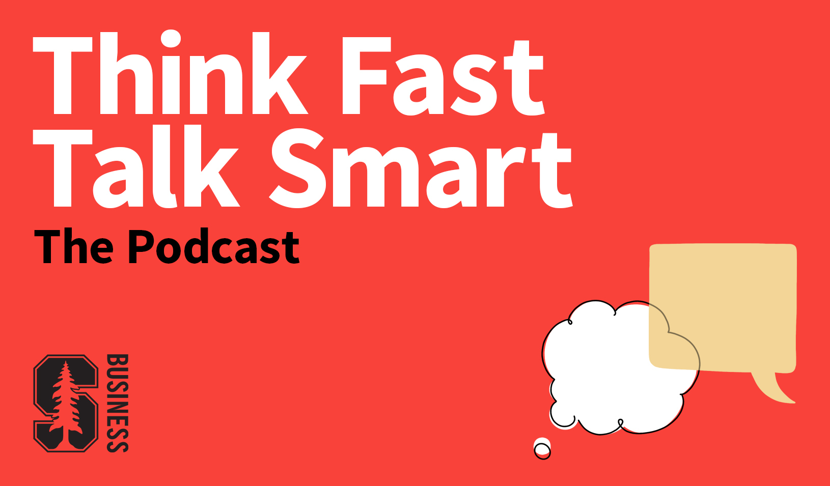 Think Fast Talk Smart podcast logo