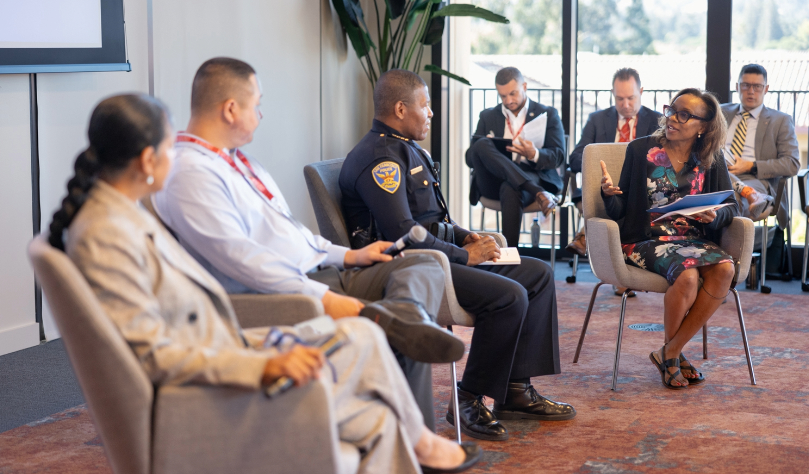 Panel with Venus Johnson, Max Isaacs, William “Bill” Scott, Jennifer Eberhardt 