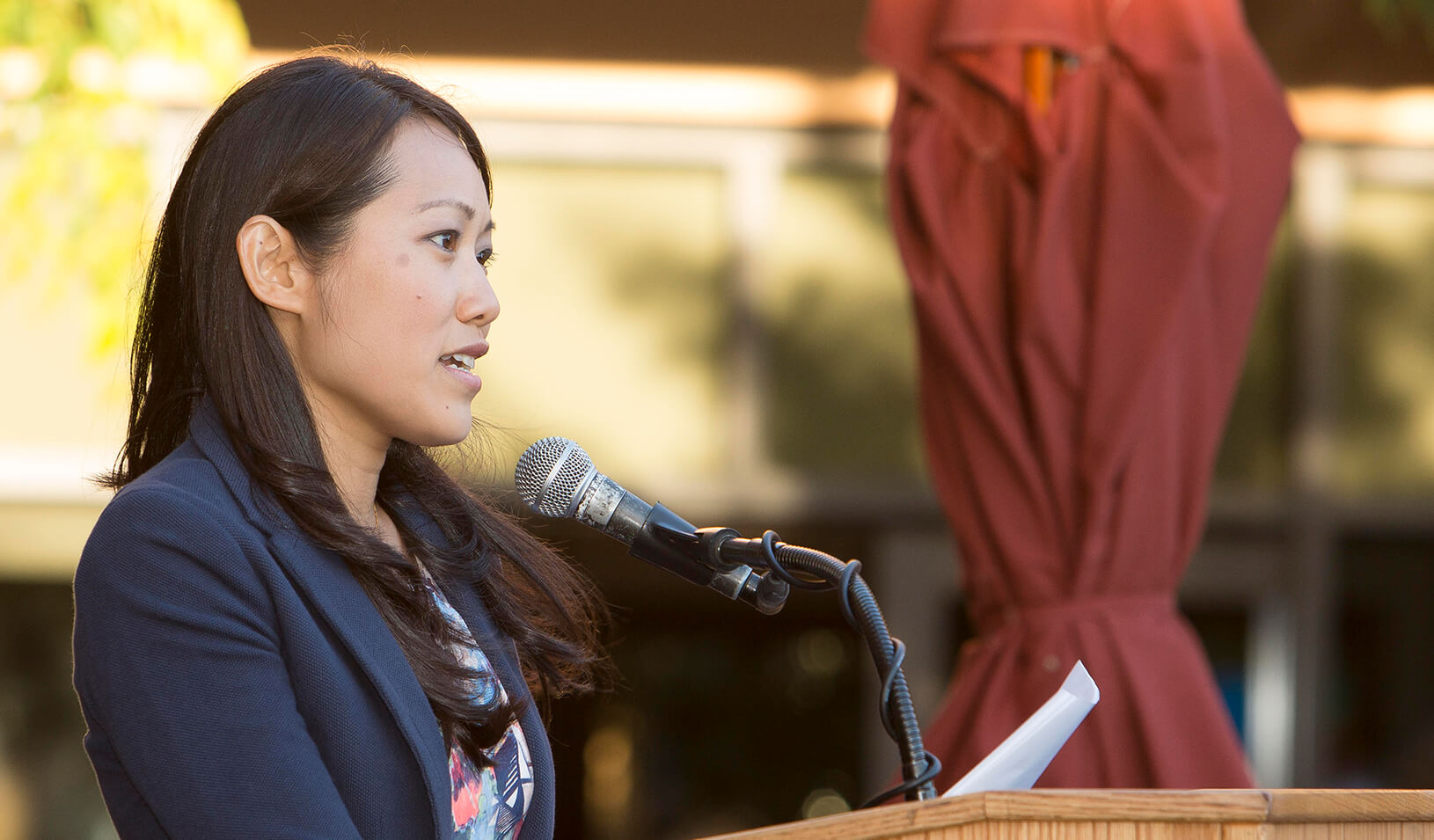 Jane Chen started and runs Embrace Innovations, a technology company that has created a way to keep premature babies warm. | Stacy Geiken