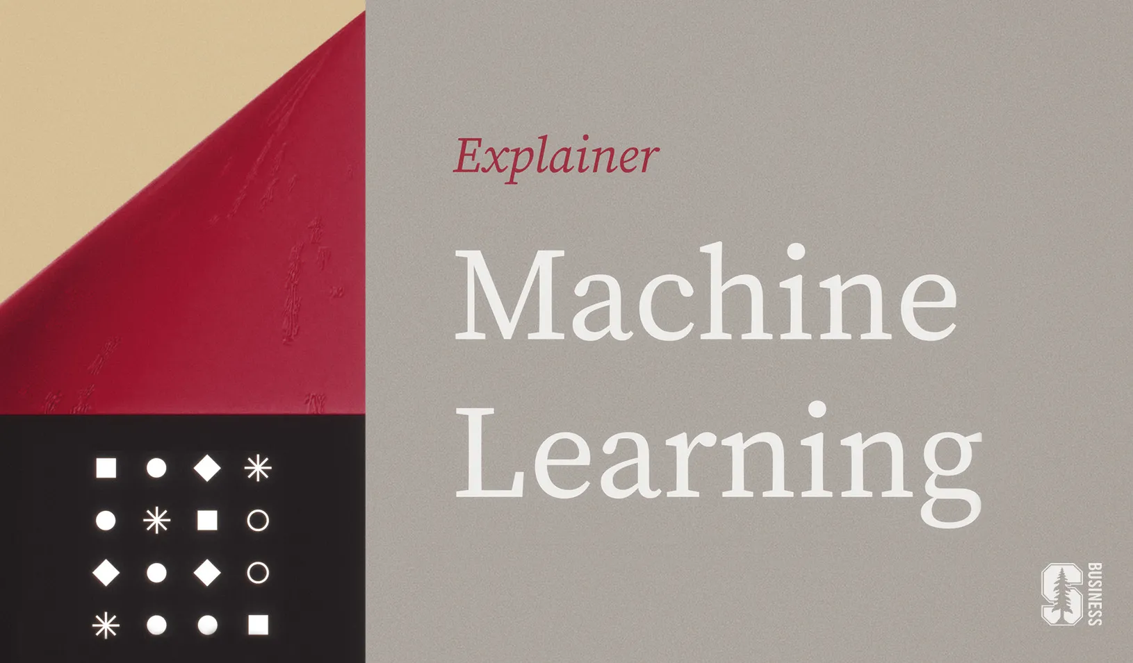 still from the video including the text "Explainer: Machine Learning"