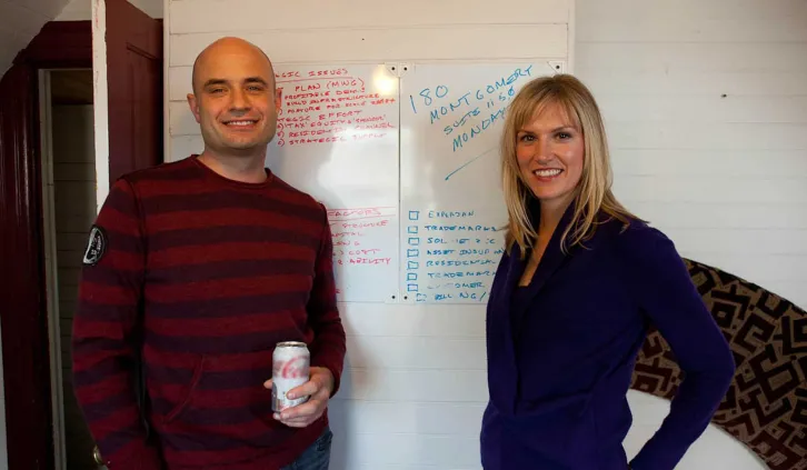 Stanford GSB classmate Lynn Jurich (right), Edward Fenster | Sunrun Inc.